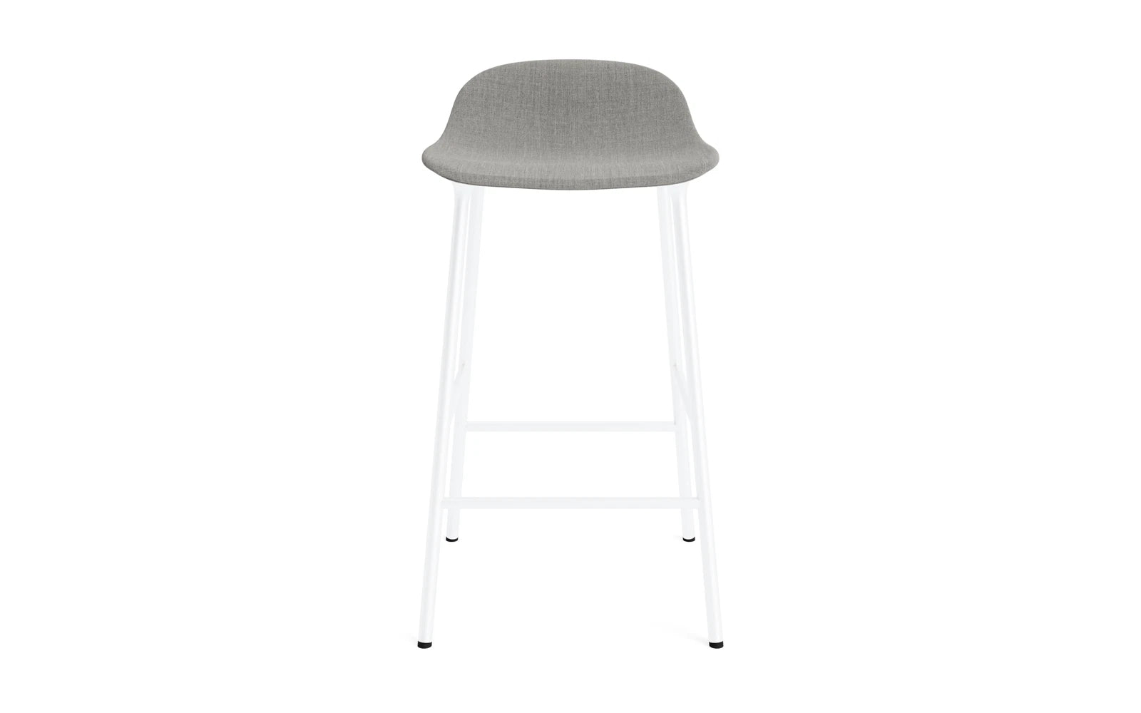 Form Barstuhl 65 cm gepolstert weiß Stahl Remix in Remix 133 präsentiert im Onlineshop von KAQTU Design AG. Barstuhl ist von Normann Copenhagen