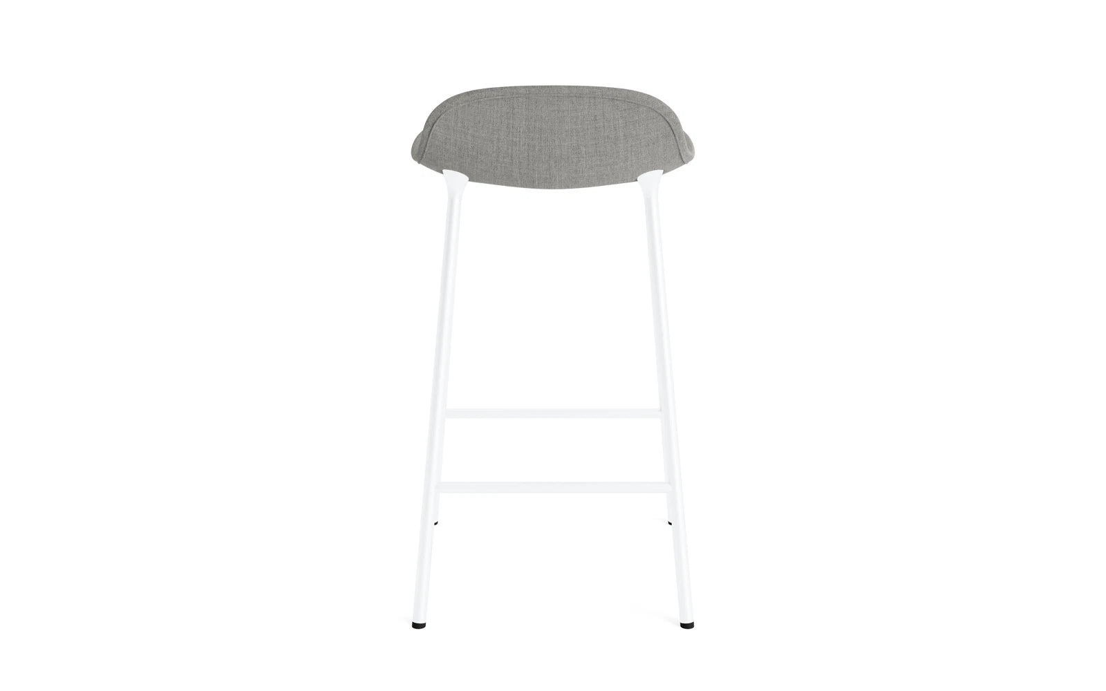 Form Barstuhl 65 cm gepolstert weiß Stahl Remix in Remix 133 präsentiert im Onlineshop von KAQTU Design AG. Barstuhl ist von Normann Copenhagen