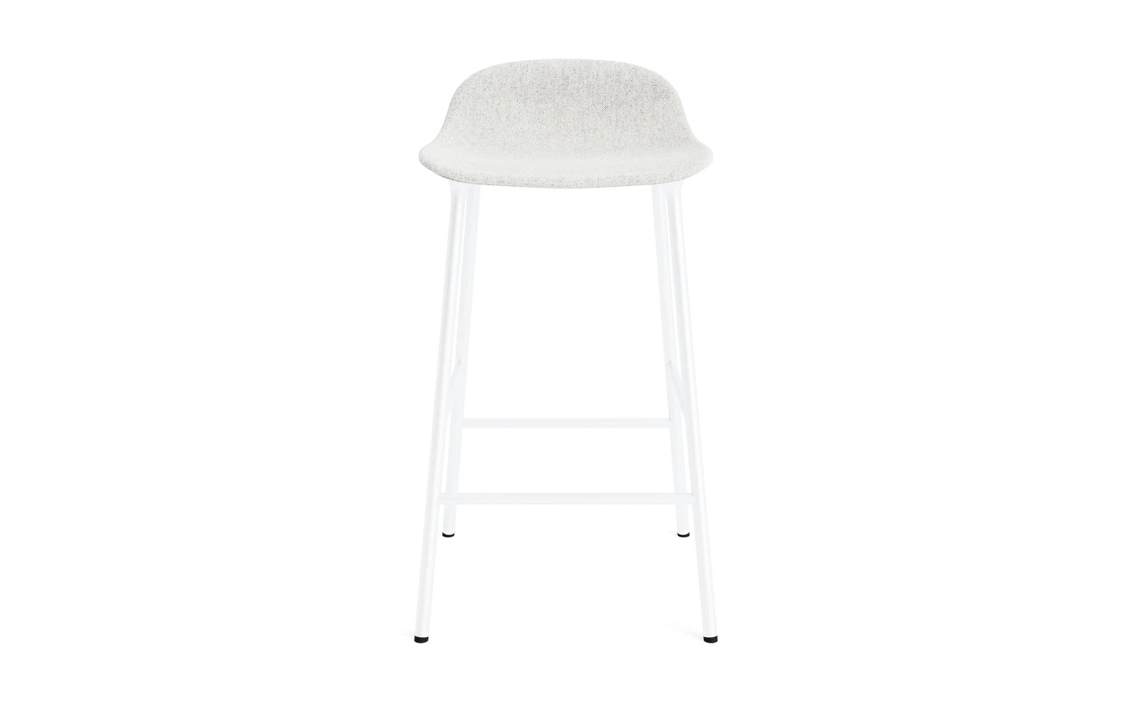 Form Barstuhl 65 cm gepolstert weiß Stahl Hallingdal in Hallingdal 110 präsentiert im Onlineshop von KAQTU Design AG. Barstuhl ist von Normann Copenhagen