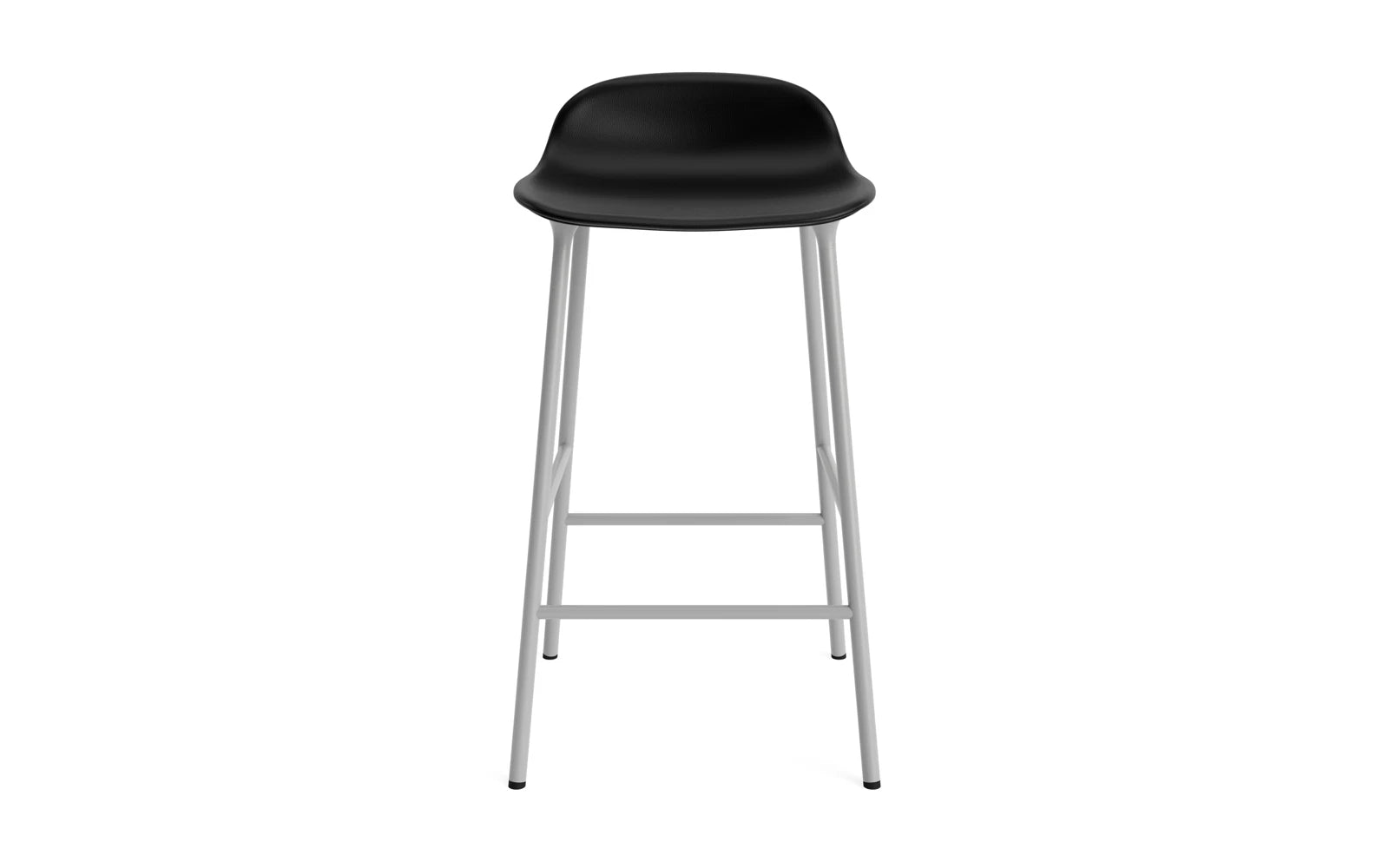 Form Barstuhl 65 cm gepolstert grau Stahl Ultra in Ultra 41599 präsentiert im Onlineshop von KAQTU Design AG. Barstuhl ist von Normann Copenhagen