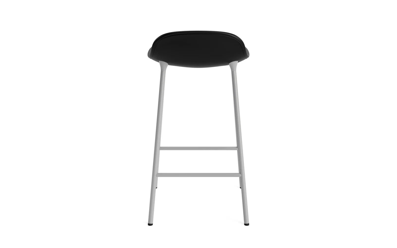 Form Barstuhl 65 cm gepolstert grau Stahl Ultra in Ultra 41599 präsentiert im Onlineshop von KAQTU Design AG. Barstuhl ist von Normann Copenhagen