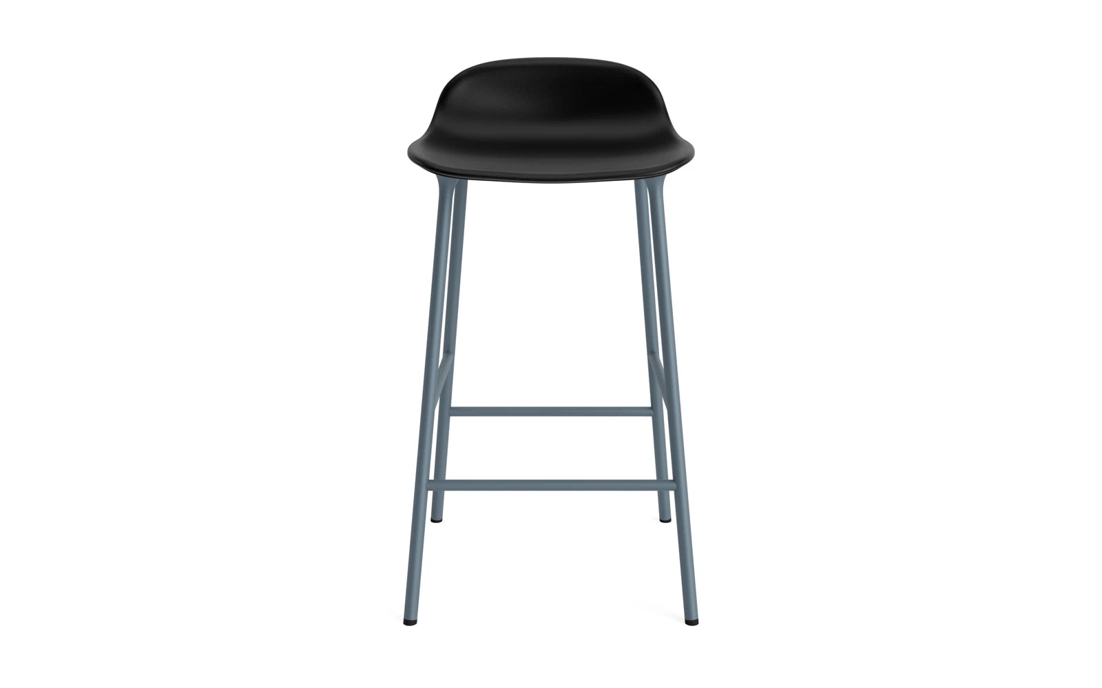 Form Barstuhl 65 cm gepolstert blau Stahl Ultra in Ultra 41599 präsentiert im Onlineshop von KAQTU Design AG. Barstuhl ist von Normann Copenhagen