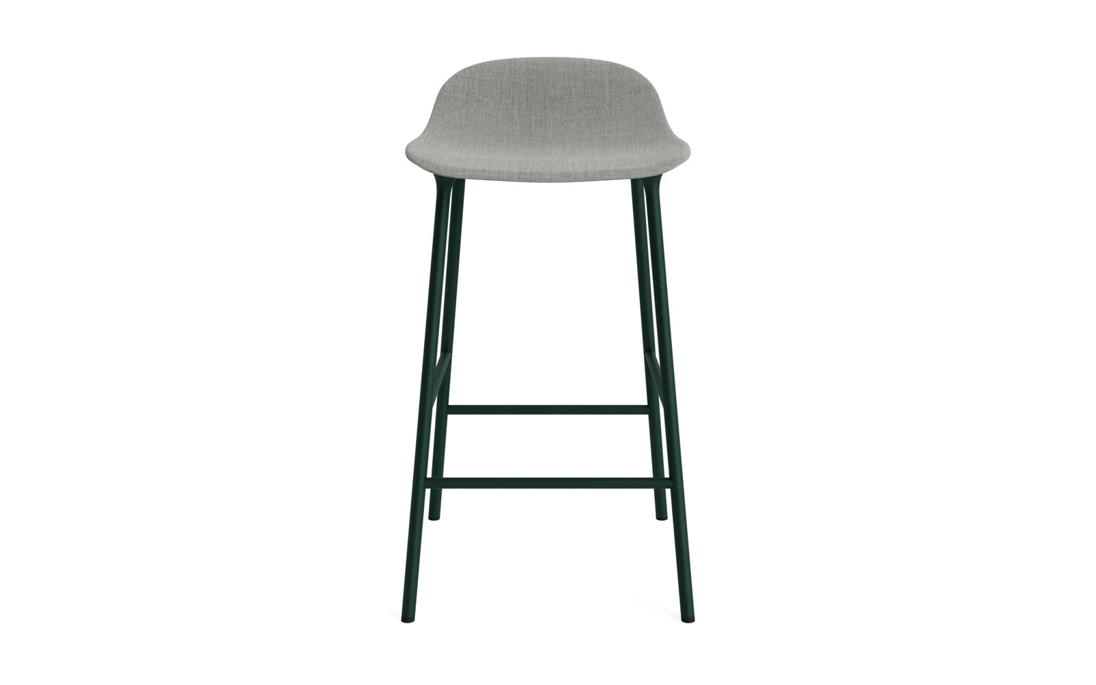 Form Barstuhl 65 cm gepolstert grün Stahl Remix in Remix 133 präsentiert im Onlineshop von KAQTU Design AG. Barstuhl ist von Normann Copenhagen