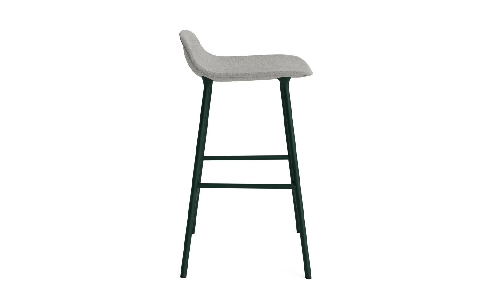 Form Barstuhl 65 cm gepolstert grün Stahl Remix in Remix 133 präsentiert im Onlineshop von KAQTU Design AG. Barstuhl ist von Normann Copenhagen