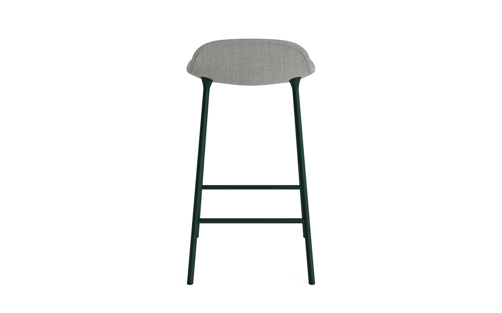 Form Barstuhl 65 cm gepolstert grün Stahl Remix in Remix 133 präsentiert im Onlineshop von KAQTU Design AG. Barstuhl ist von Normann Copenhagen