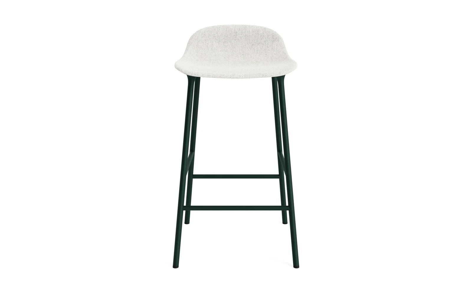 Form Barstuhl 65 cm gepolstert grün Stahl Hallingdal in Hallingdal 110 präsentiert im Onlineshop von KAQTU Design AG. Barstuhl ist von Normann Copenhagen