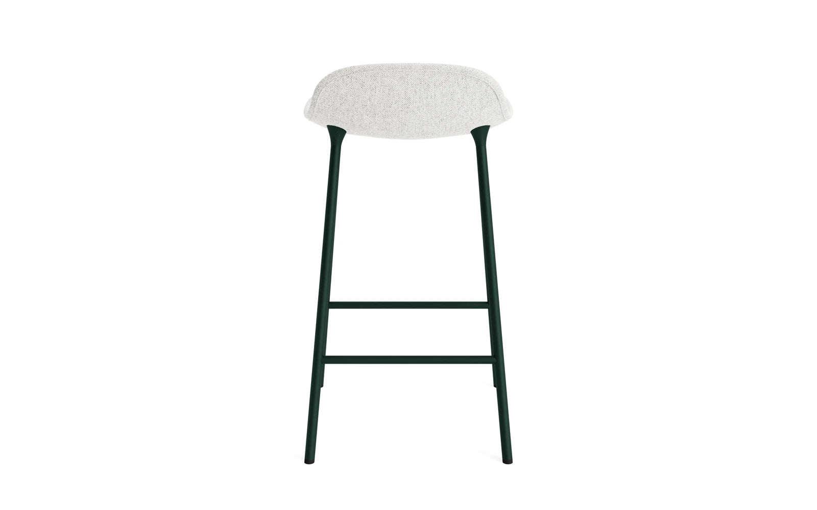 Form Barstuhl 65 cm gepolstert grün Stahl Hallingdal in Hallingdal 110 präsentiert im Onlineshop von KAQTU Design AG. Barstuhl ist von Normann Copenhagen