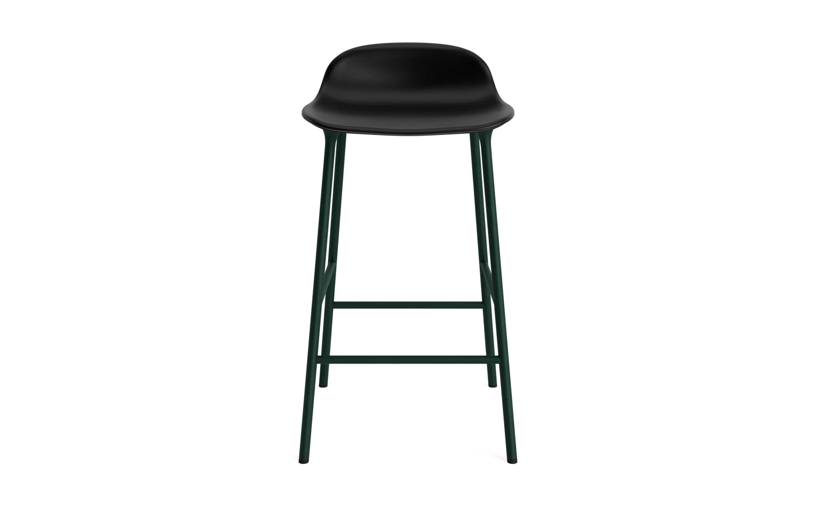 Form Barstuhl 65 cm gepolstert grün Stahl Ultra in Ultra 41599 präsentiert im Onlineshop von KAQTU Design AG. Barstuhl ist von Normann Copenhagen
