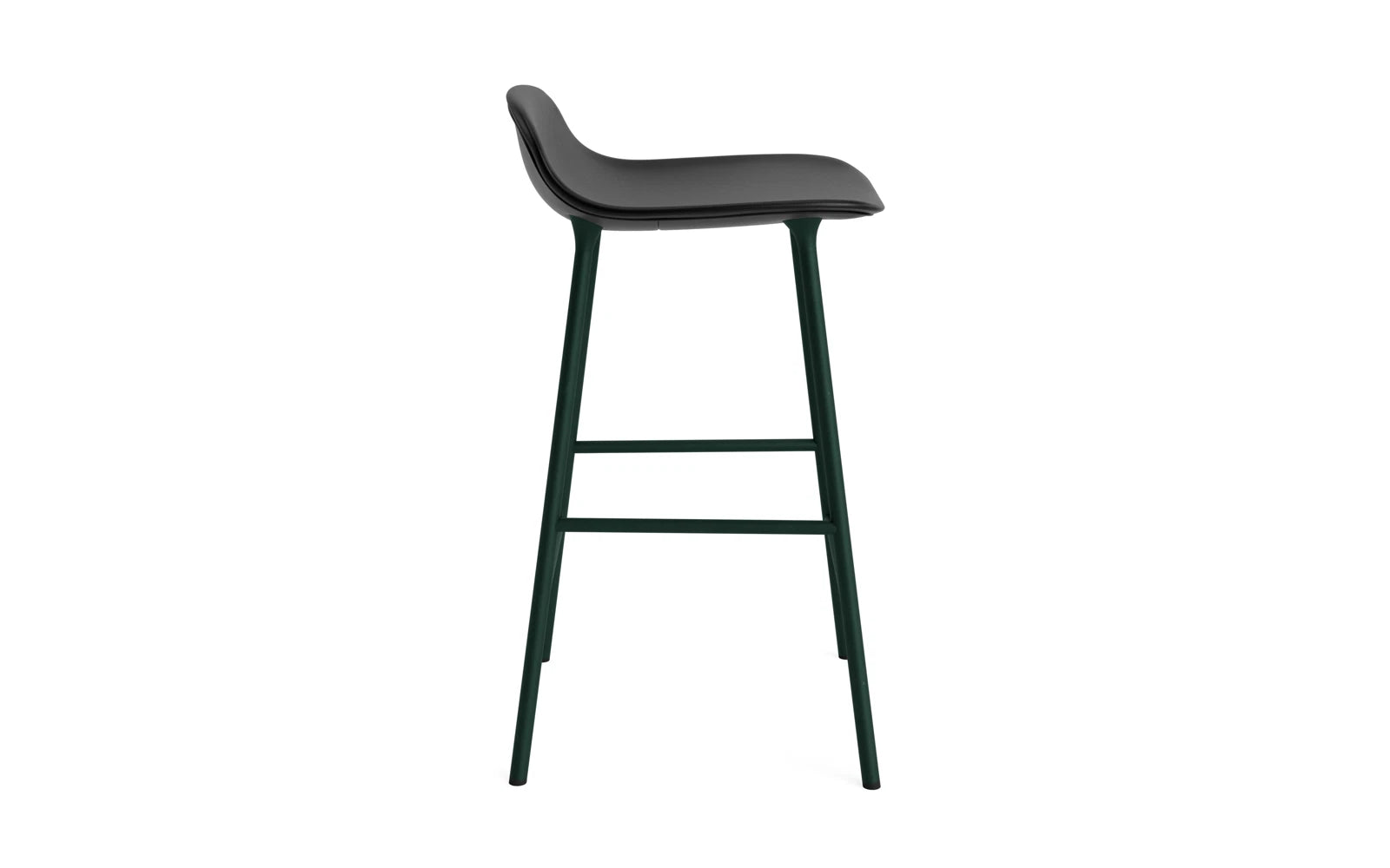 Form Barstuhl 65 cm gepolstert grün Stahl Ultra in Ultra 41599 präsentiert im Onlineshop von KAQTU Design AG. Barstuhl ist von Normann Copenhagen