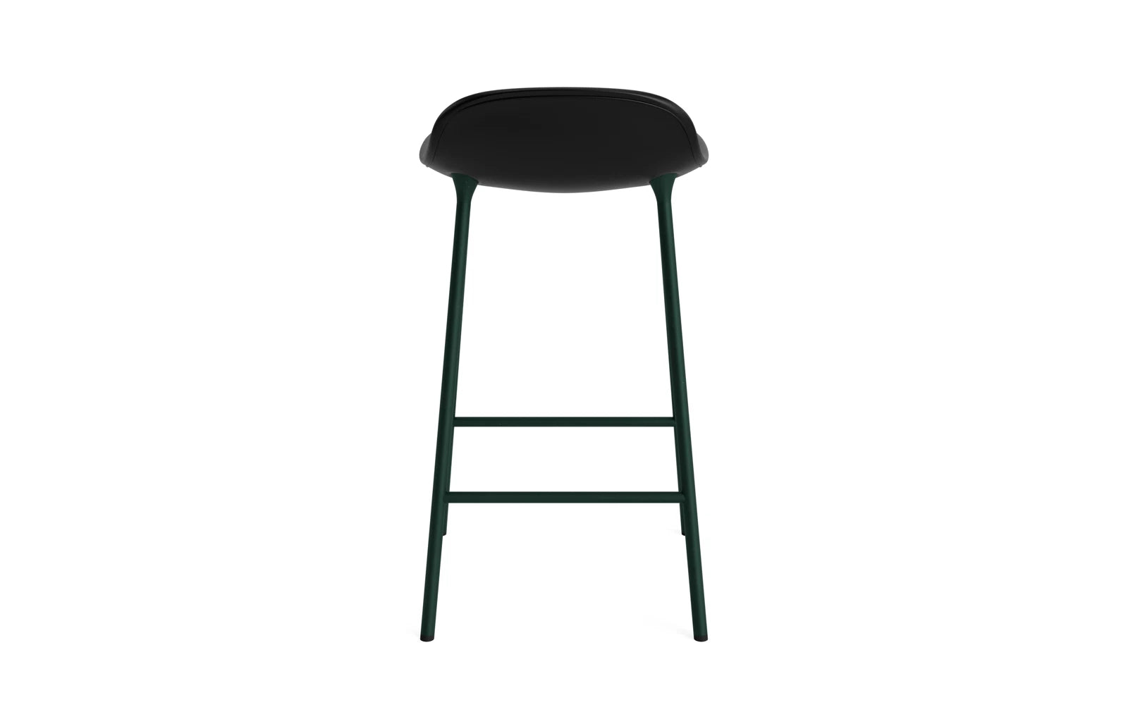 Form Barstuhl 65 cm gepolstert grün Stahl Ultra in Ultra 41599 präsentiert im Onlineshop von KAQTU Design AG. Barstuhl ist von Normann Copenhagen