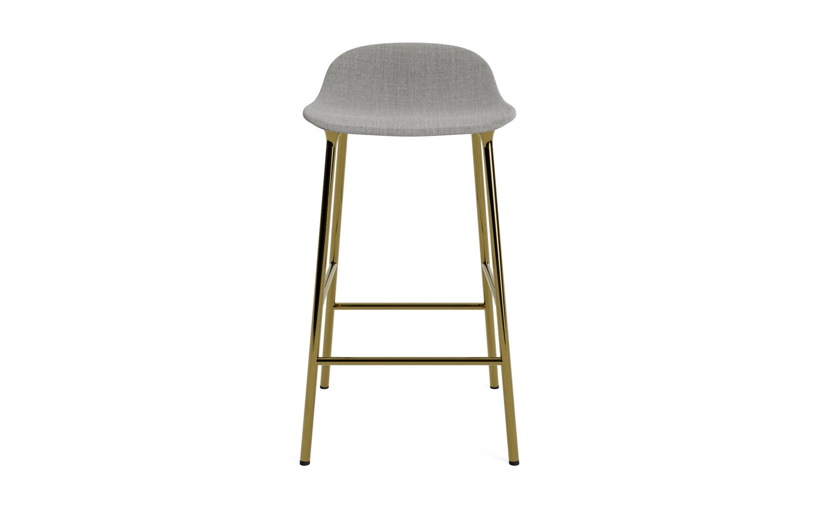 Form Barstuhl 65 cm gepolstert Messing Remix in Remix 133 präsentiert im Onlineshop von KAQTU Design AG. Barstuhl ist von Normann Copenhagen