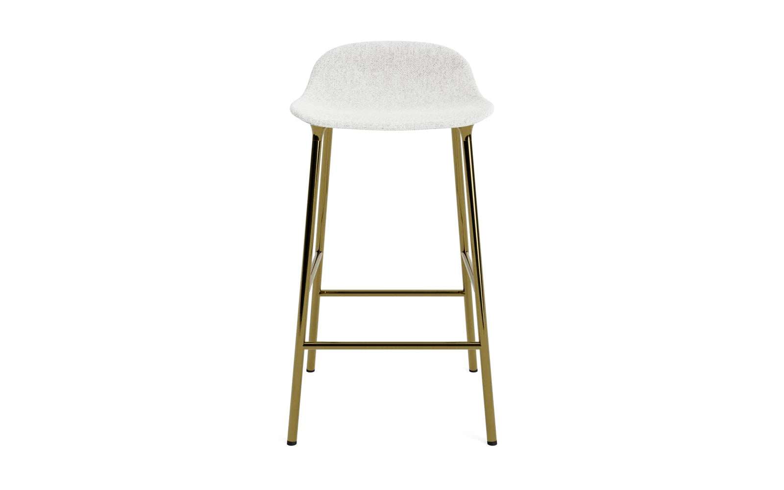 Form Barstuhl 65 cm gepolstert Messing Hallingdal in Hallingdal 110 präsentiert im Onlineshop von KAQTU Design AG. Barstuhl ist von Normann Copenhagen