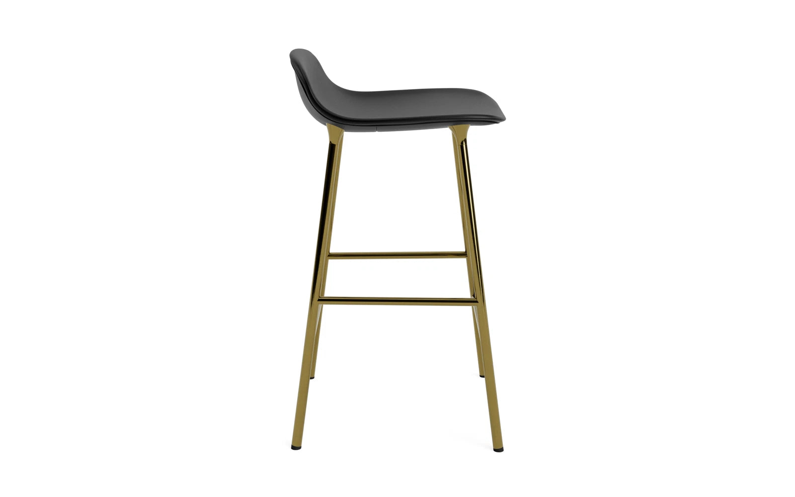 Form Barstuhl 65 cm gepolstert Messing Ultra in Ultra 41599 präsentiert im Onlineshop von KAQTU Design AG. Barstuhl ist von Normann Copenhagen