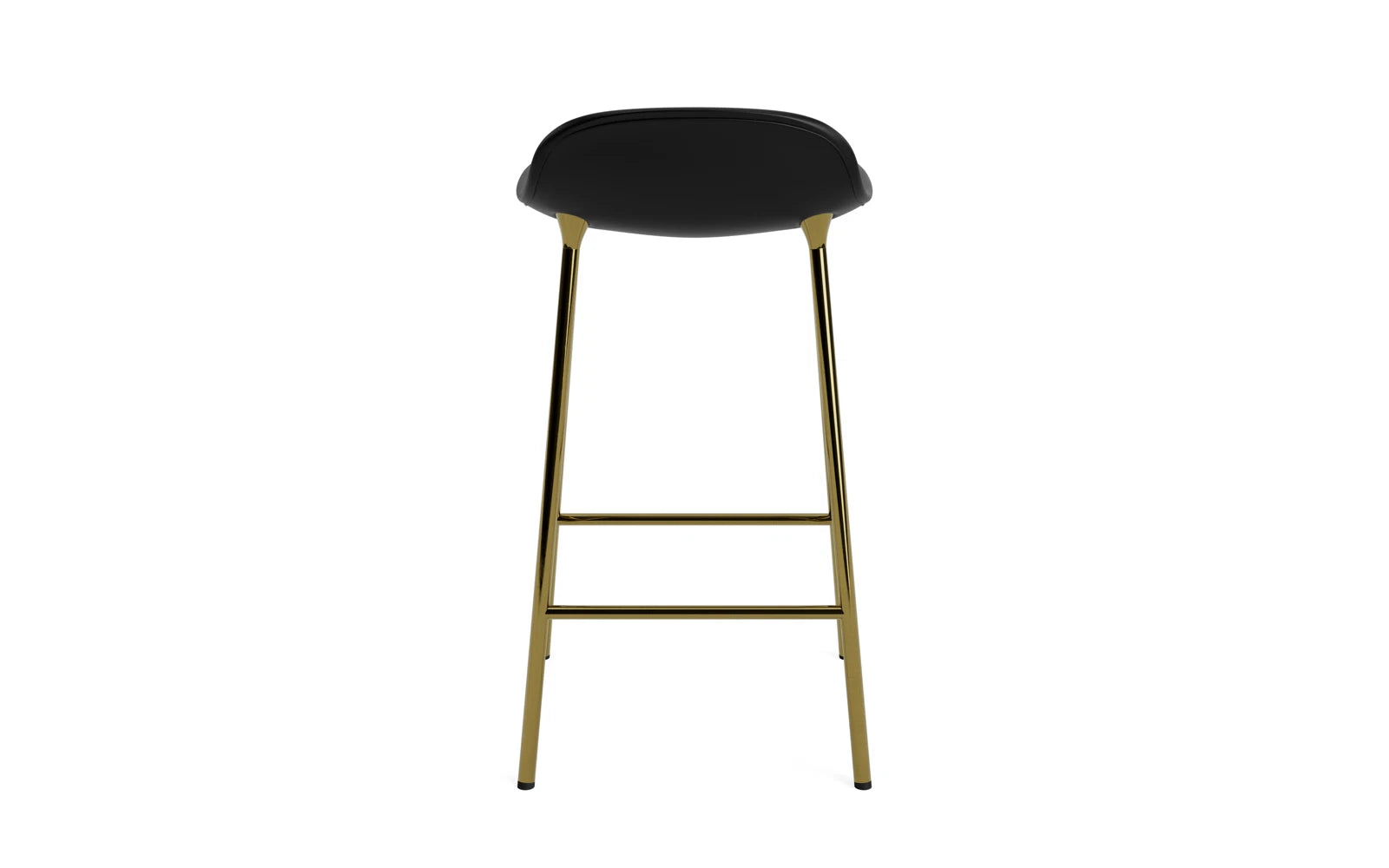 Form Barstuhl 65 cm gepolstert Messing Ultra in Ultra 41599 präsentiert im Onlineshop von KAQTU Design AG. Barstuhl ist von Normann Copenhagen