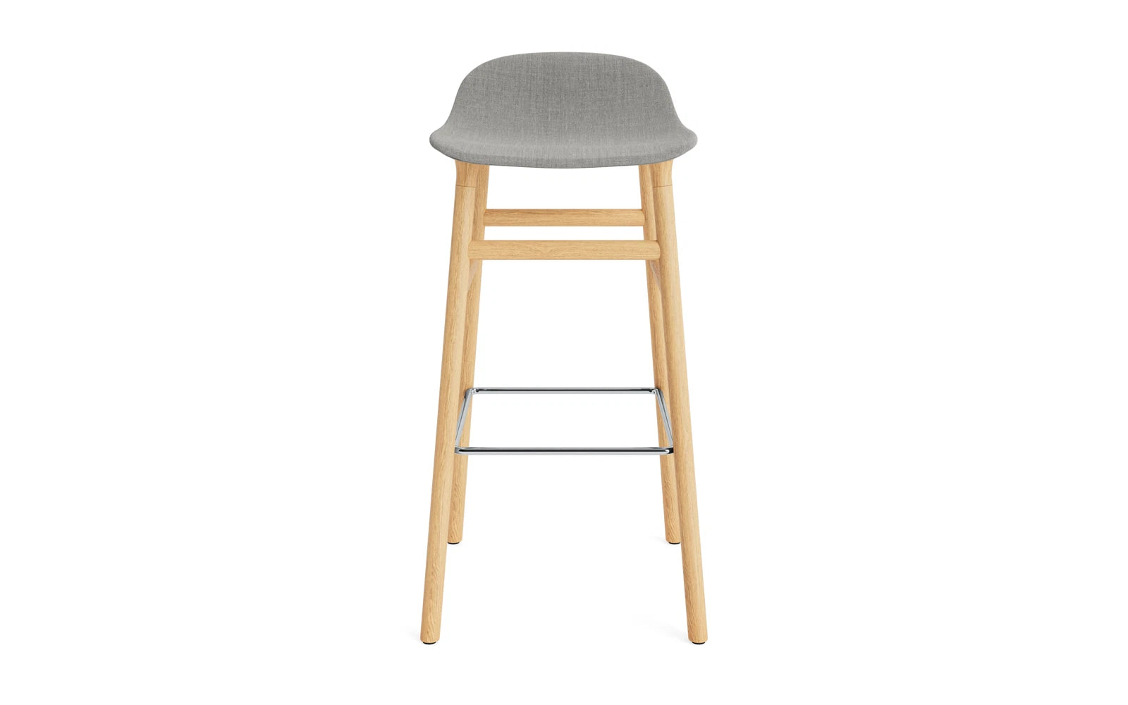 Stilvoller 75 cm Barhocker von Normann Copenhagen, bequem gepolstert.