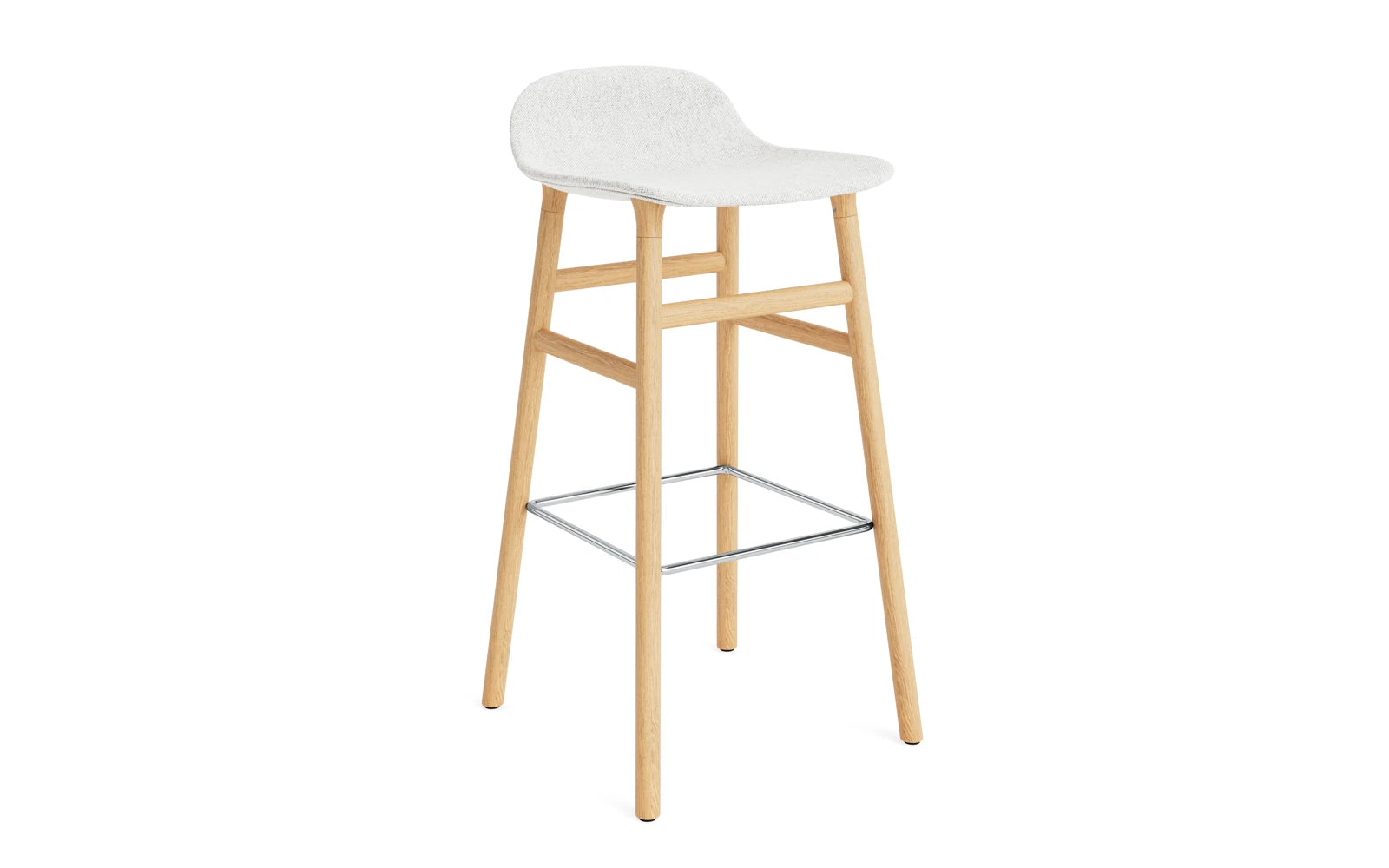 Form Barstuhl 75 cm gepolstert Eiche Hallingdal in Hallingdal 110 präsentiert im Onlineshop von KAQTU Design AG. Barstuhl ist von Normann Copenhagen