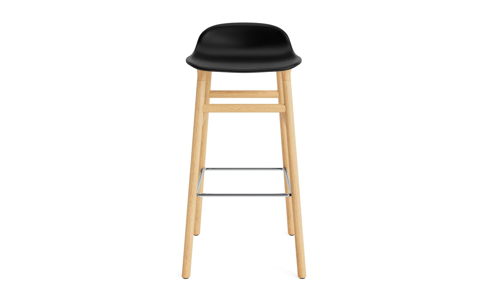 Stilvoller 75 cm Barhocker von Normann Copenhagen, bequem gepolstert.