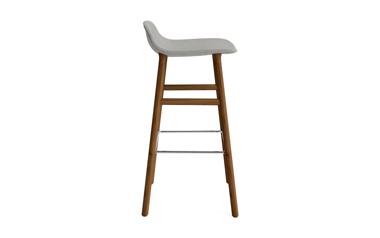 Form Barstuhl 75 cm gepolstert Walnuss Remix in Remix 133 präsentiert im Onlineshop von KAQTU Design AG. Barstuhl ist von Normann Copenhagen