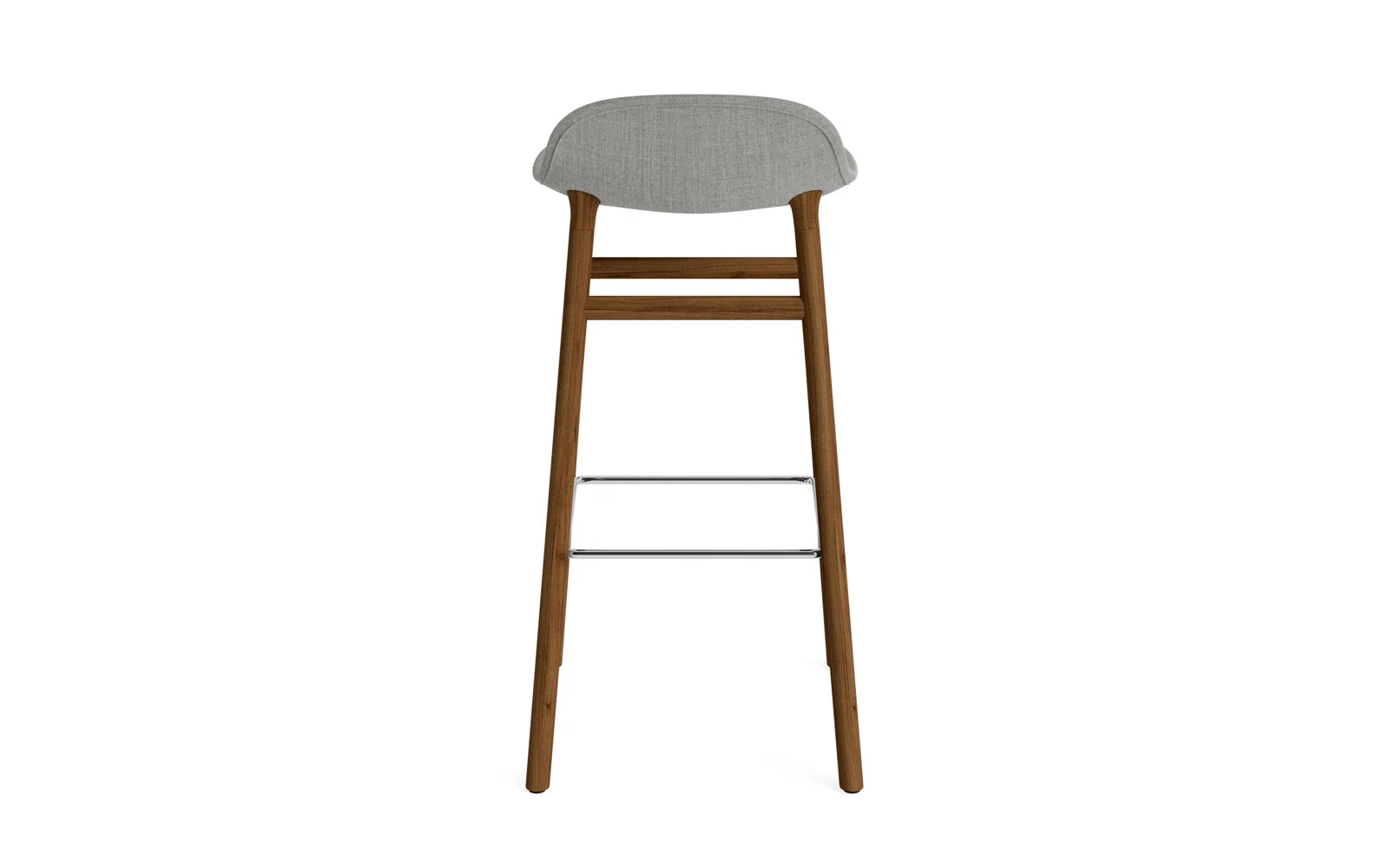 Form Barstuhl 75 cm gepolstert Walnuss Remix in Remix 133 präsentiert im Onlineshop von KAQTU Design AG. Barstuhl ist von Normann Copenhagen