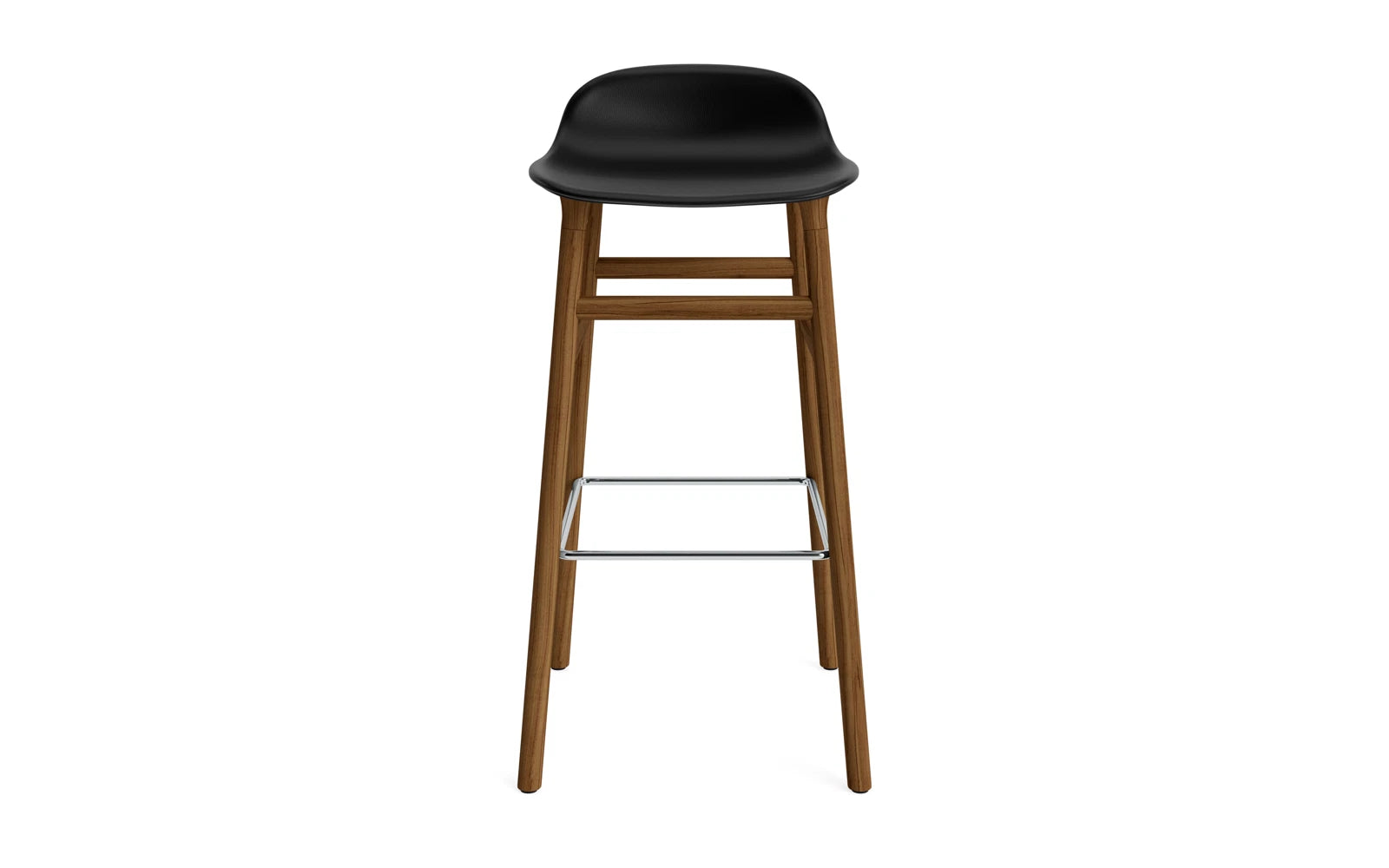 Form Barstuhl 75 cm gepolstert Walnuss Ultra in Ultra 41599 präsentiert im Onlineshop von KAQTU Design AG. Barstuhl ist von Normann Copenhagen