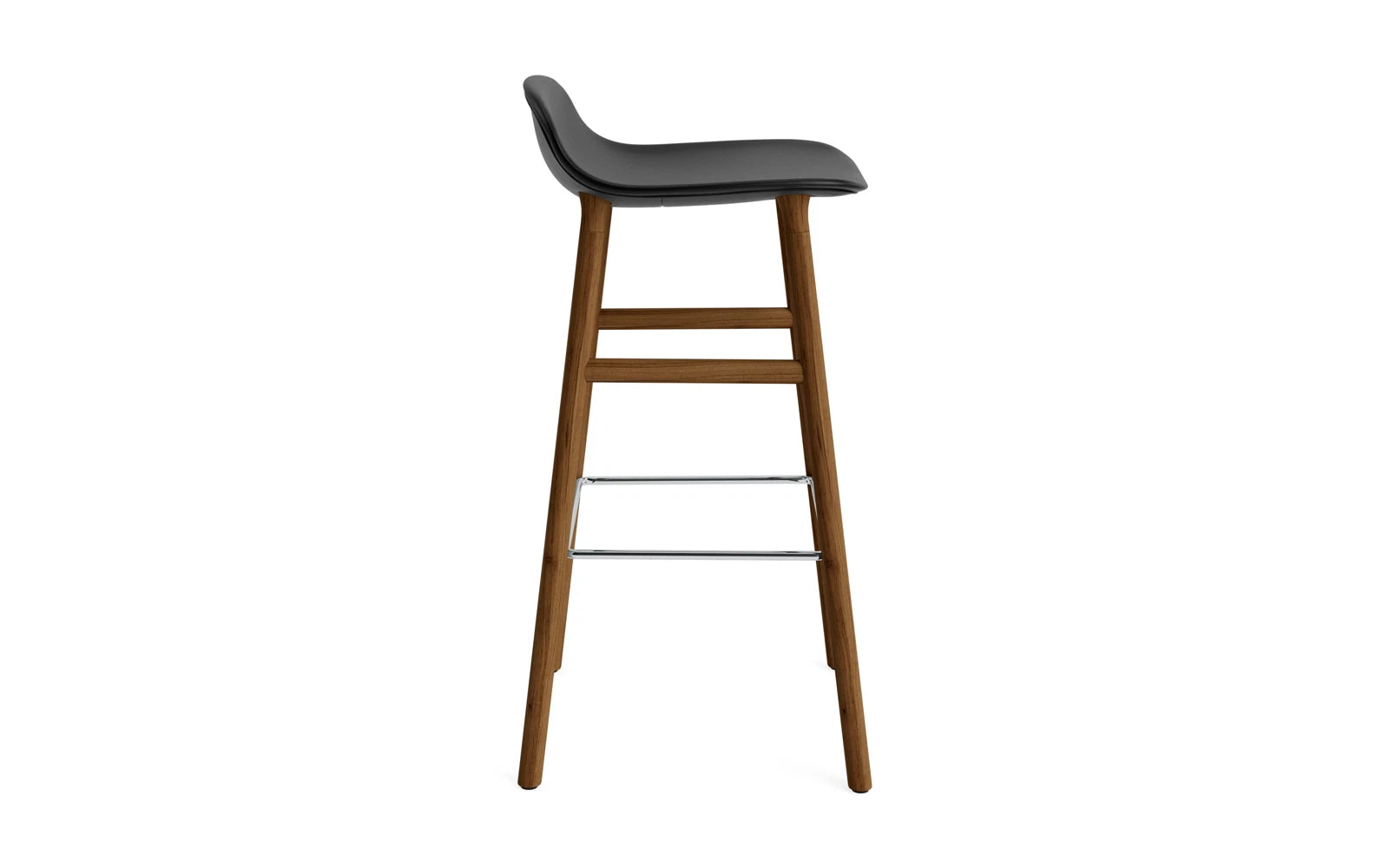 Form Barstuhl 75 cm gepolstert Walnuss Ultra in Ultra 41599 präsentiert im Onlineshop von KAQTU Design AG. Barstuhl ist von Normann Copenhagen