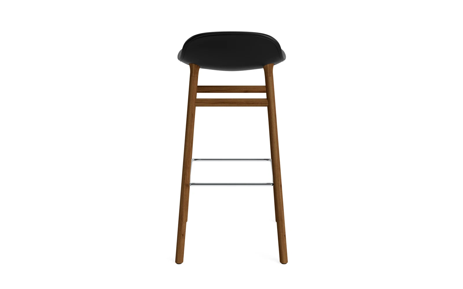 Form Barstuhl 75 cm gepolstert Walnuss Ultra in Ultra 41599 präsentiert im Onlineshop von KAQTU Design AG. Barstuhl ist von Normann Copenhagen