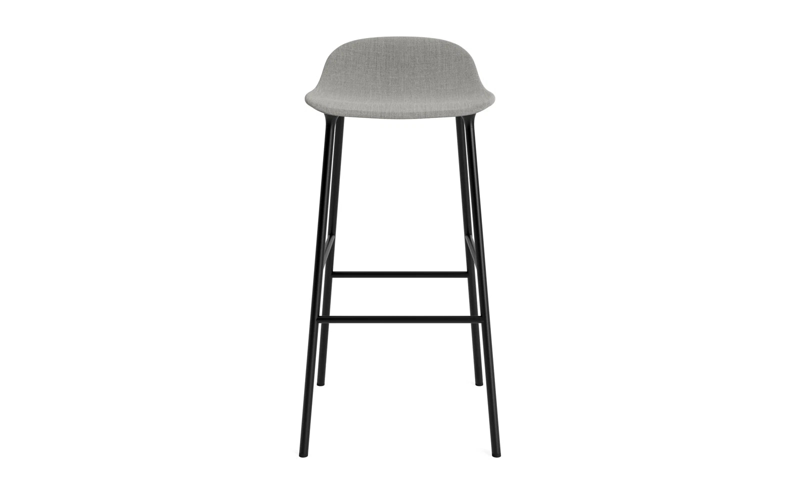 Stilvoller 75 cm Barhocker von Normann Copenhagen, bequem gepolstert.