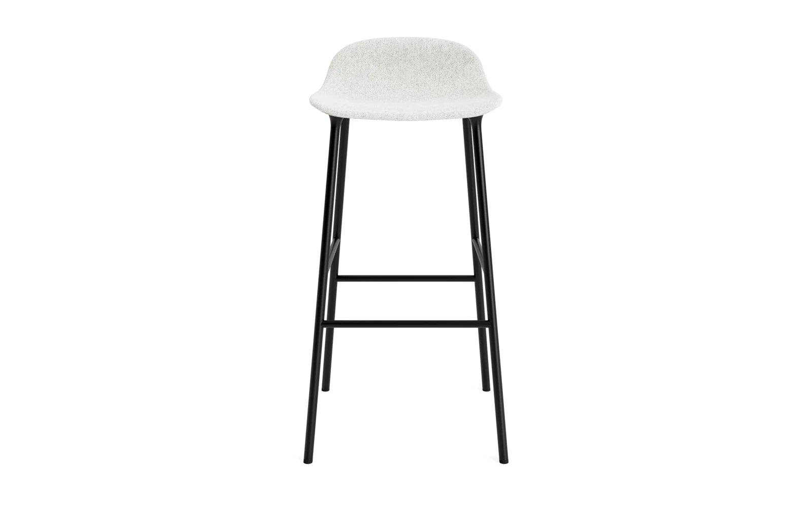 Form Barstuhl 75 cm gepolstert Stahl schwarz Hallingdal in Hallingdal 110 präsentiert im Onlineshop von KAQTU Design AG. Barstuhl ist von Normann Copenhagen
