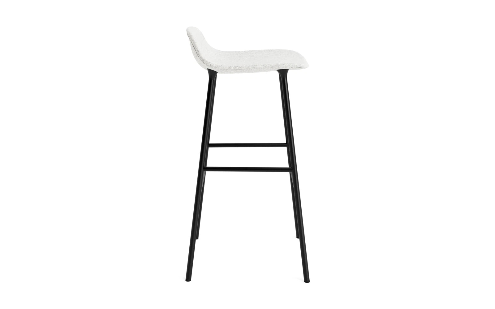 Form Barstuhl 75 cm gepolstert Stahl schwarz Hallingdal in Hallingdal 110 präsentiert im Onlineshop von KAQTU Design AG. Barstuhl ist von Normann Copenhagen