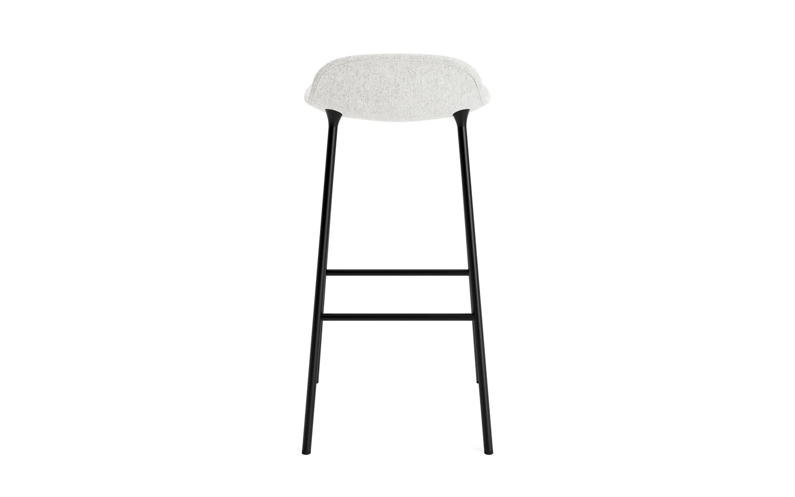 Form Barstuhl 75 cm gepolstert Stahl schwarz Hallingdal in Hallingdal 110 präsentiert im Onlineshop von KAQTU Design AG. Barstuhl ist von Normann Copenhagen