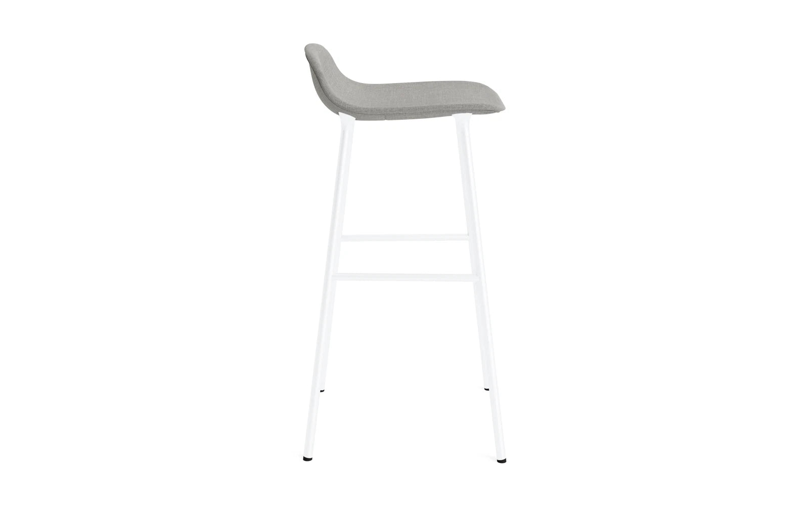 Form Barstuhl 75 cm gepolstert Stahl Weiß Remix in Remix 133 präsentiert im Onlineshop von KAQTU Design AG. Barstuhl ist von Normann Copenhagen