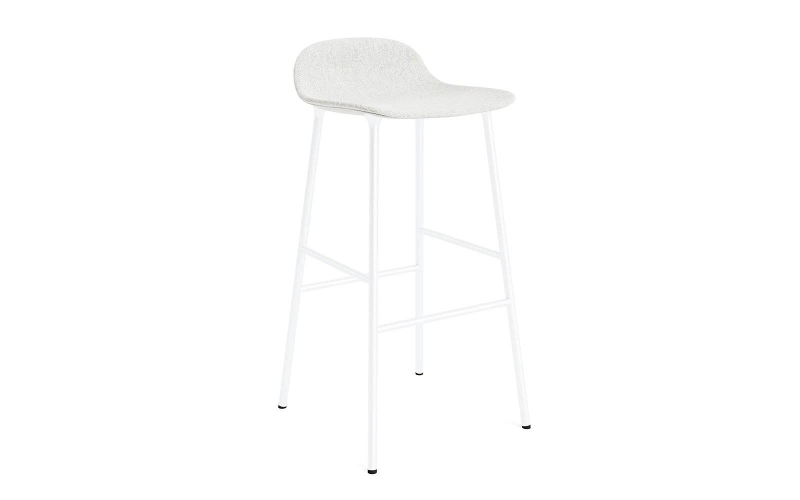Form Barstuhl 75 cm gepolstert Stahl Weiß Hallingdal in Hallingdal 110 präsentiert im Onlineshop von KAQTU Design AG. Barstuhl ist von Normann Copenhagen