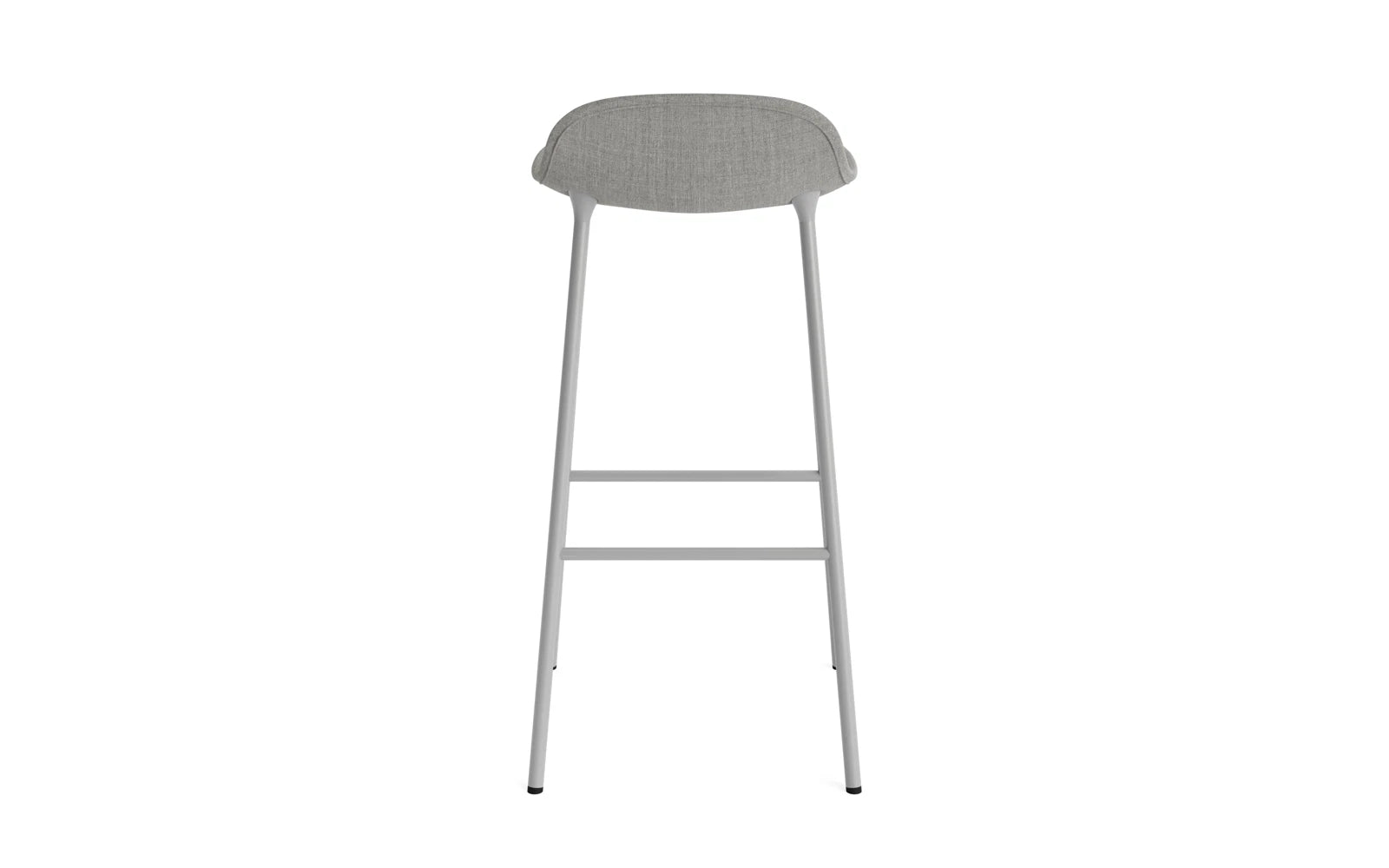 Form Barstuhl 75 cm gepolstert Stahl Grau Remix in Remix 133 präsentiert im Onlineshop von KAQTU Design AG. Barstuhl ist von Normann Copenhagen