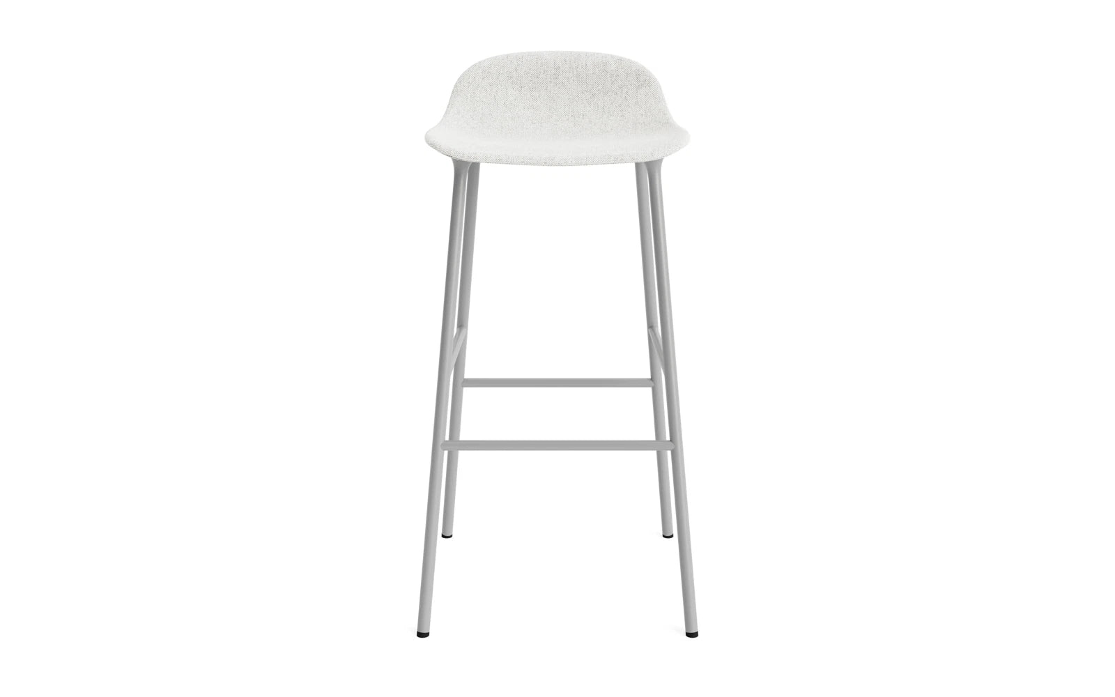 Form Barstuhl 75 cm gepolstert Stahl grau Hallingdal in Hallingdal 110 präsentiert im Onlineshop von KAQTU Design AG. Barstuhl ist von Normann Copenhagen
