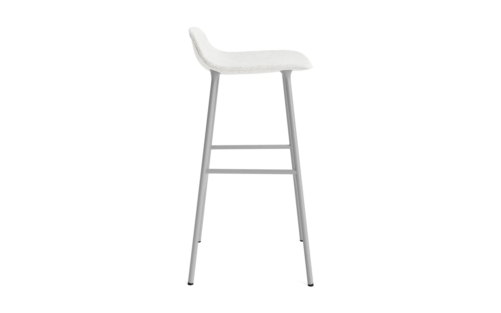 Form Barstuhl 75 cm gepolstert Stahl grau Hallingdal in Hallingdal 110 präsentiert im Onlineshop von KAQTU Design AG. Barstuhl ist von Normann Copenhagen