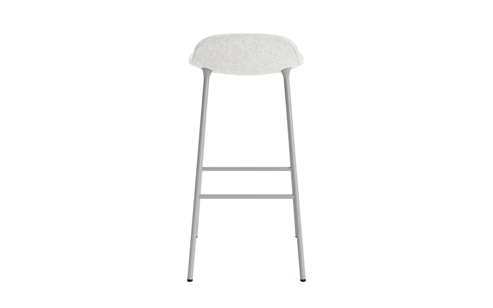 Form Barstuhl 75 cm gepolstert Stahl grau Hallingdal in Hallingdal 110 präsentiert im Onlineshop von KAQTU Design AG. Barstuhl ist von Normann Copenhagen