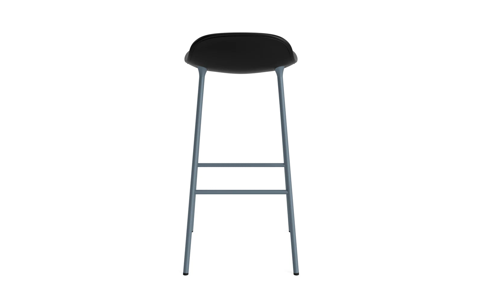 Form Barstuhl 75 cm gepolstert Stahl blau Ultra in Ultra 41599 präsentiert im Onlineshop von KAQTU Design AG. Barstuhl ist von Normann Copenhagen