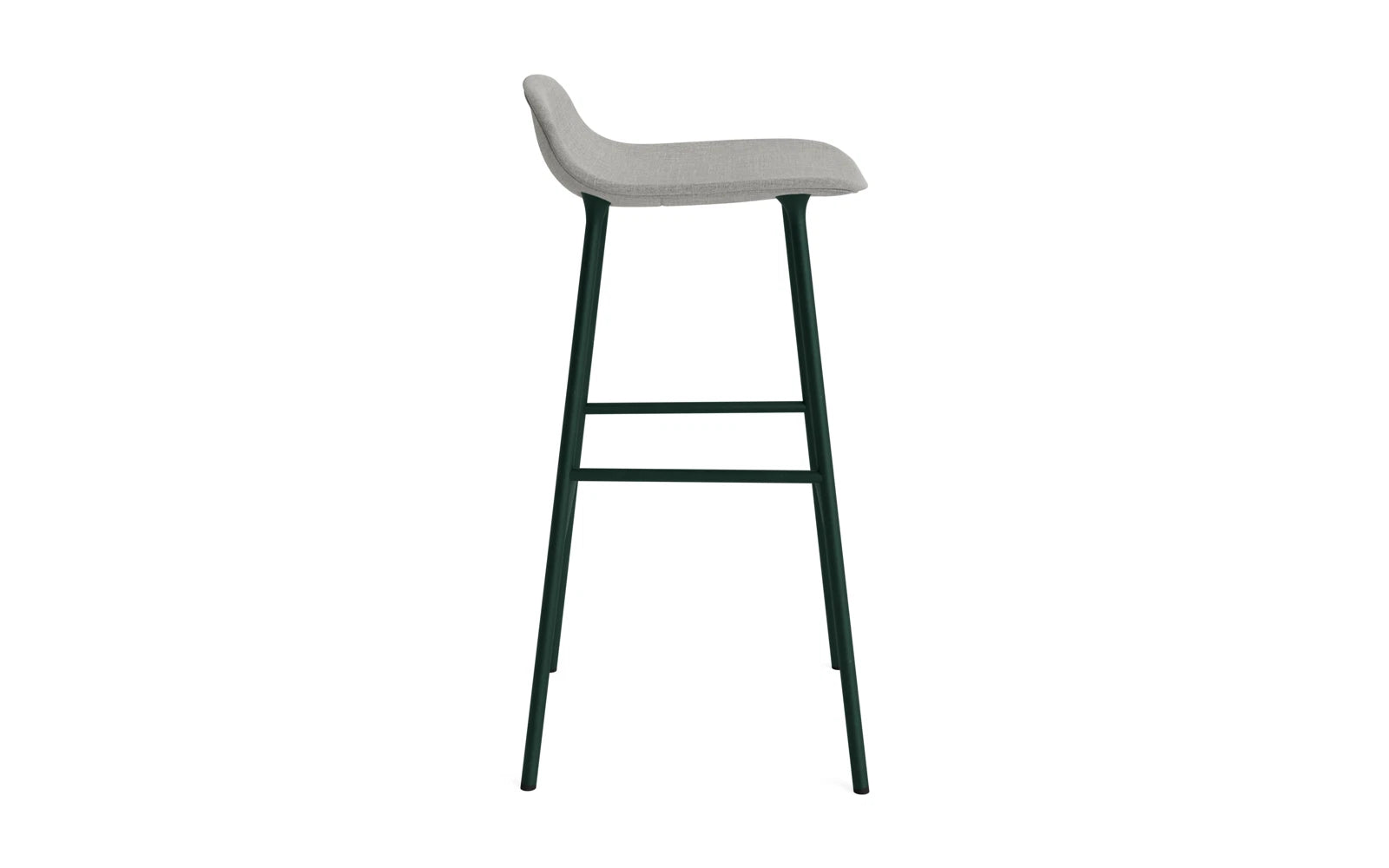 Form Barstuhl 75 cm gepolstert Stahl Grün Remix in Remix 133 präsentiert im Onlineshop von KAQTU Design AG. Barstuhl ist von Normann Copenhagen