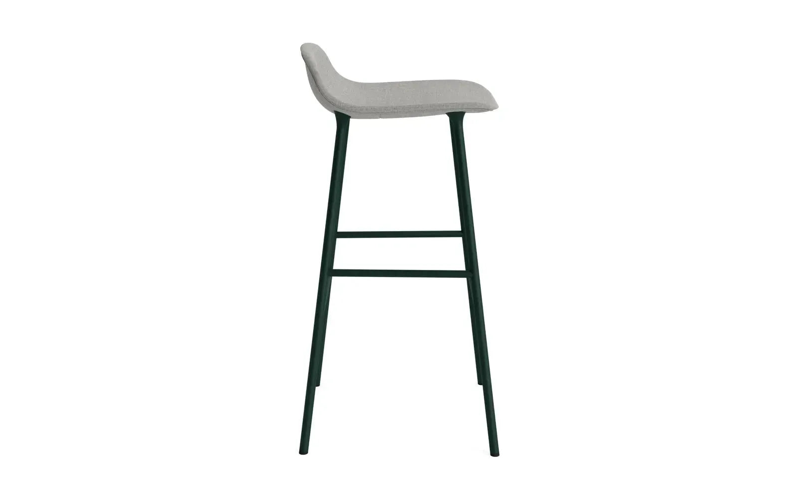 Form Barstuhl 75 cm gepolstert Stahl Grün Remix in Remix 133 präsentiert im Onlineshop von KAQTU Design AG. Barstuhl ist von Normann Copenhagen