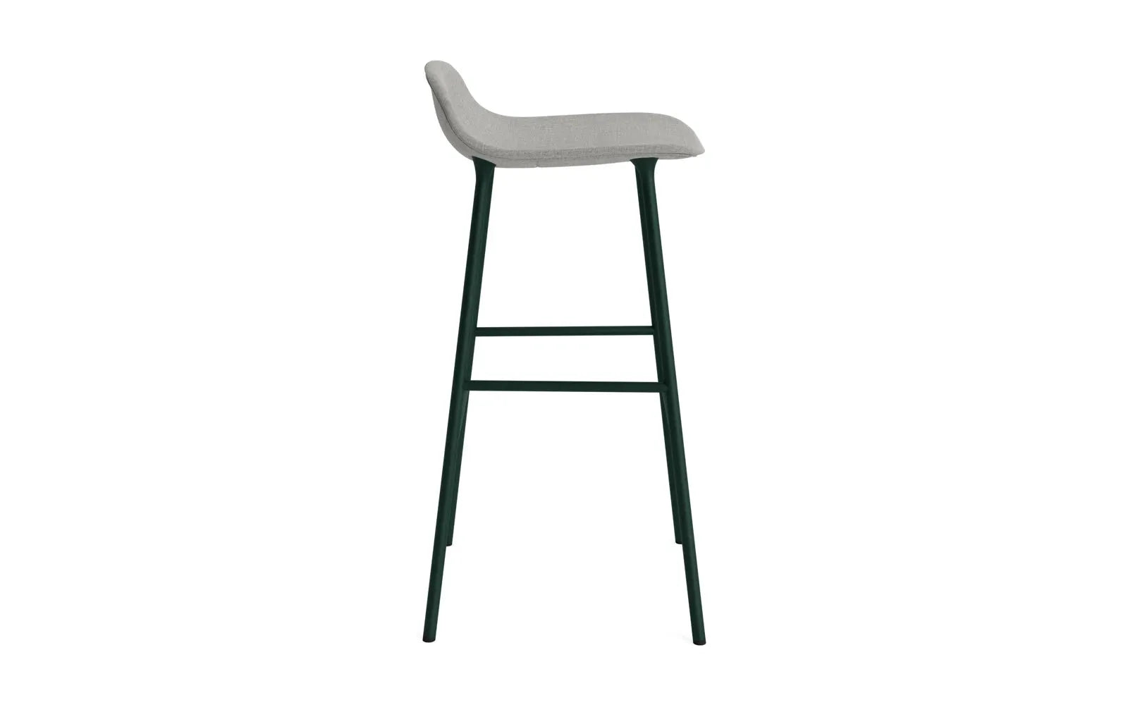 Form Barstuhl 75 cm gepolstert Stahl Grün Remix in Remix 133 präsentiert im Onlineshop von KAQTU Design AG. Barstuhl ist von Normann Copenhagen