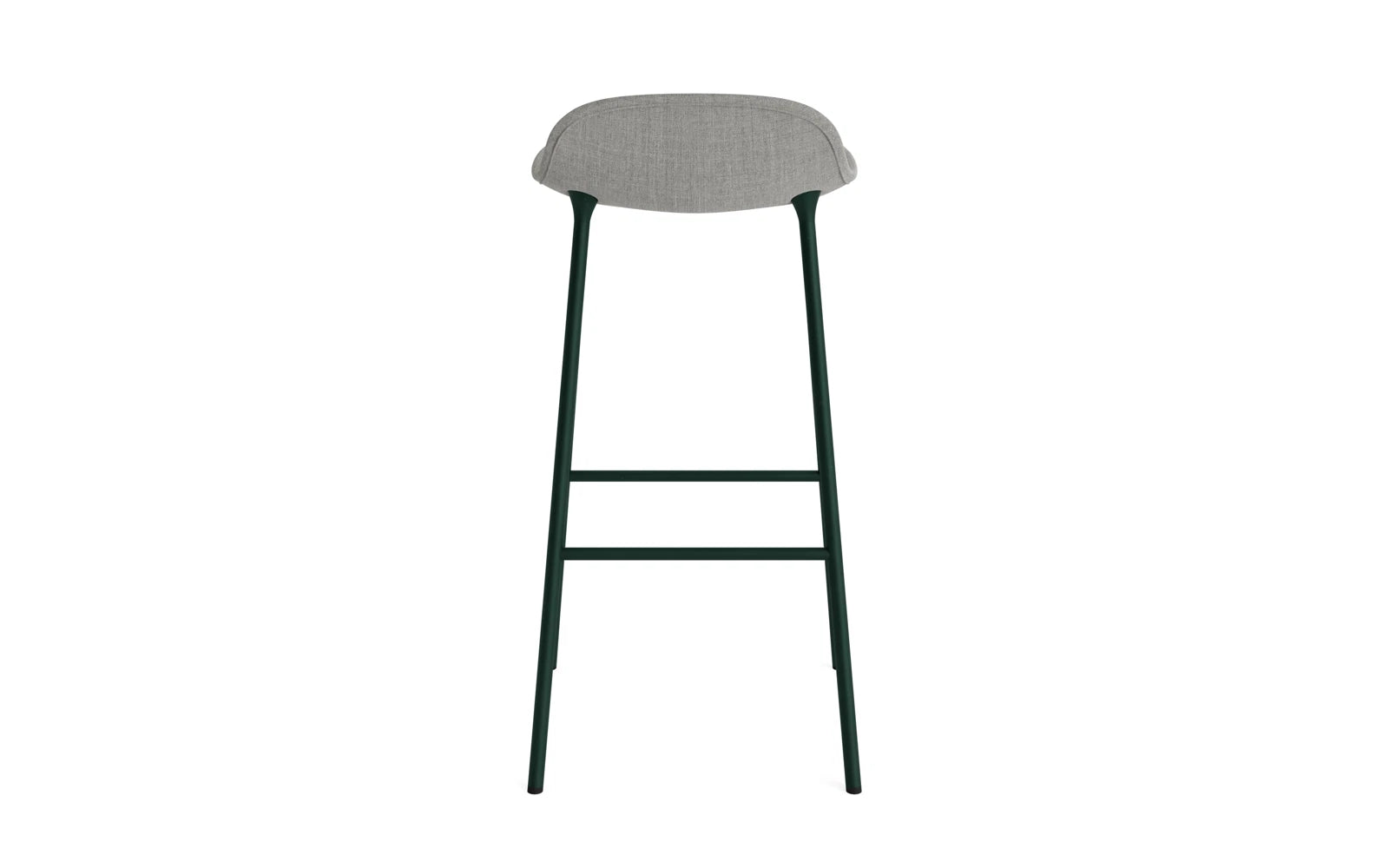Form Barstuhl 75 cm gepolstert Stahl Grün Remix in Remix 133 präsentiert im Onlineshop von KAQTU Design AG. Barstuhl ist von Normann Copenhagen