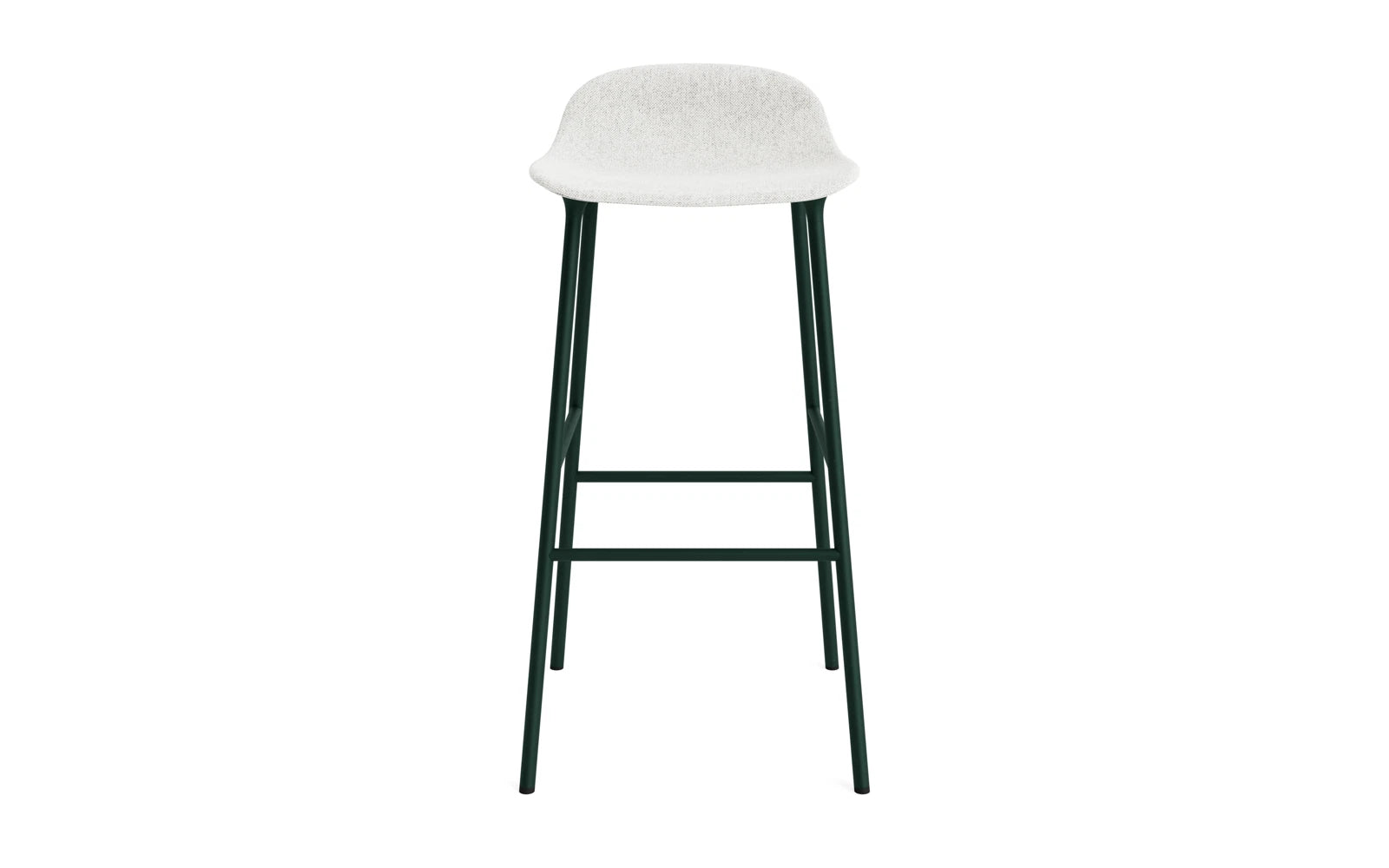 Form Barstuhl 75 cm gepolstert Stahl grün Hallingdal in Hallingdal 110 präsentiert im Onlineshop von KAQTU Design AG. Barstuhl ist von Normann Copenhagen