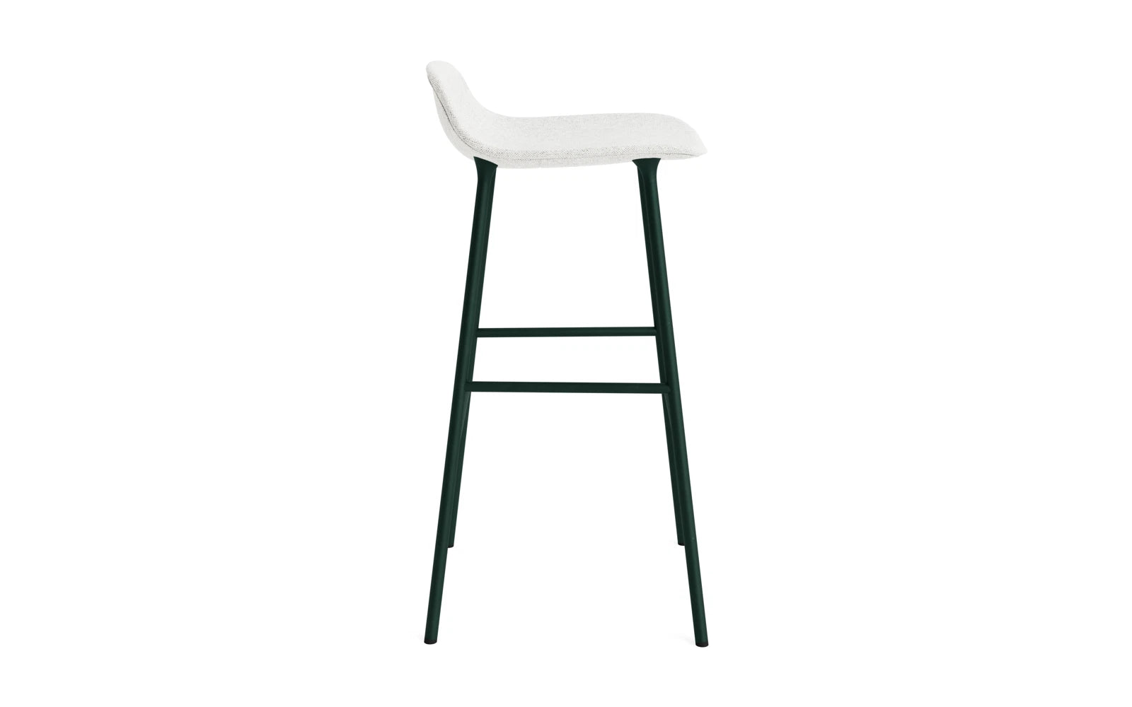 Form Barstuhl 75 cm gepolstert Stahl grün Hallingdal in Hallingdal 110 präsentiert im Onlineshop von KAQTU Design AG. Barstuhl ist von Normann Copenhagen