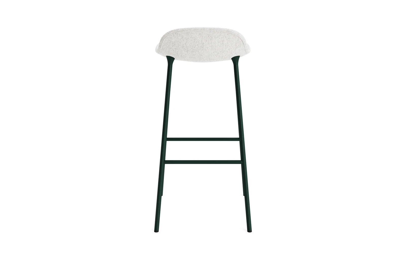 Form Barstuhl 75 cm gepolstert Stahl grün Hallingdal in Hallingdal 110 präsentiert im Onlineshop von KAQTU Design AG. Barstuhl ist von Normann Copenhagen
