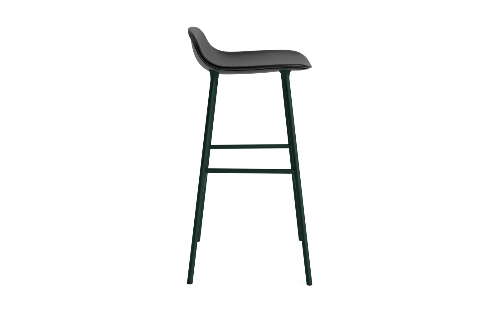 Form Barstuhl 75 cm gepolstert Stahl grün Ultra in Ultra 41599 präsentiert im Onlineshop von KAQTU Design AG. Barstuhl ist von Normann Copenhagen