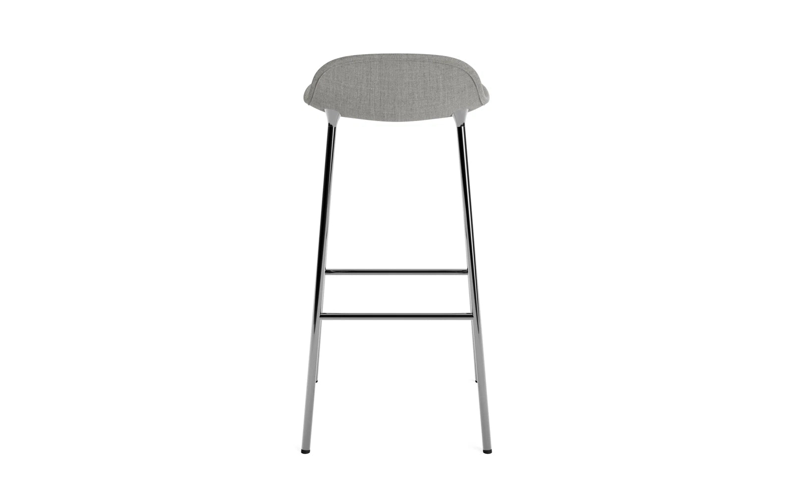 Form Barstuhl 75 cm gepolstert Chrom Remix in Remix 133 präsentiert im Onlineshop von KAQTU Design AG. Barstuhl ist von Normann Copenhagen