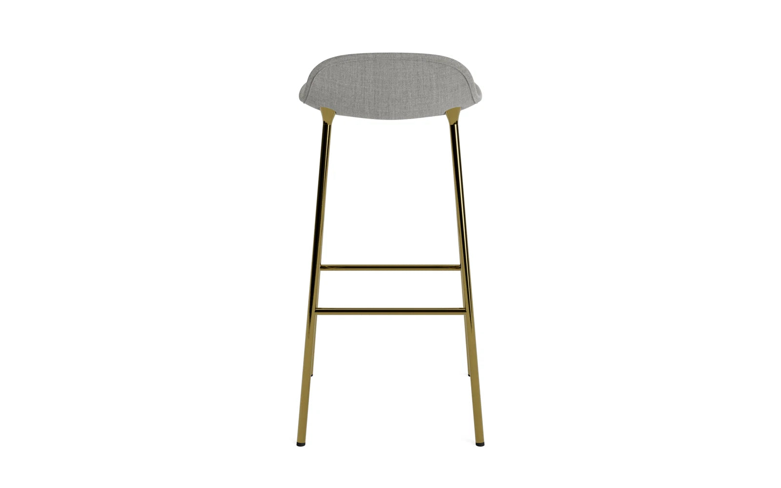 Form Barstuhl 75 cm gepolstert Messing Remix in Remix 133 präsentiert im Onlineshop von KAQTU Design AG. Barstuhl ist von Normann Copenhagen