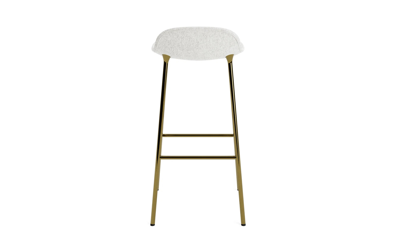 Form Barstuhl 75 cm gepolstert Messing Hallingdal in Hallingdal 110 präsentiert im Onlineshop von KAQTU Design AG. Barstuhl ist von Normann Copenhagen