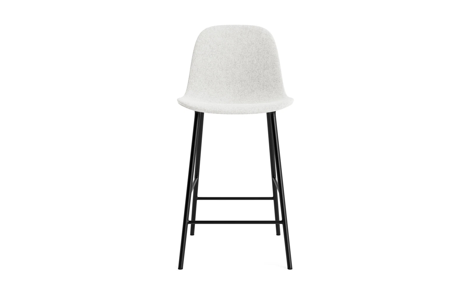 Form Barstuhl 65 cm gepolstert Schwarz Stahl Hallingdal in Hallingdal 110 präsentiert im Onlineshop von KAQTU Design AG. Barstuhl ist von Normann Copenhagen