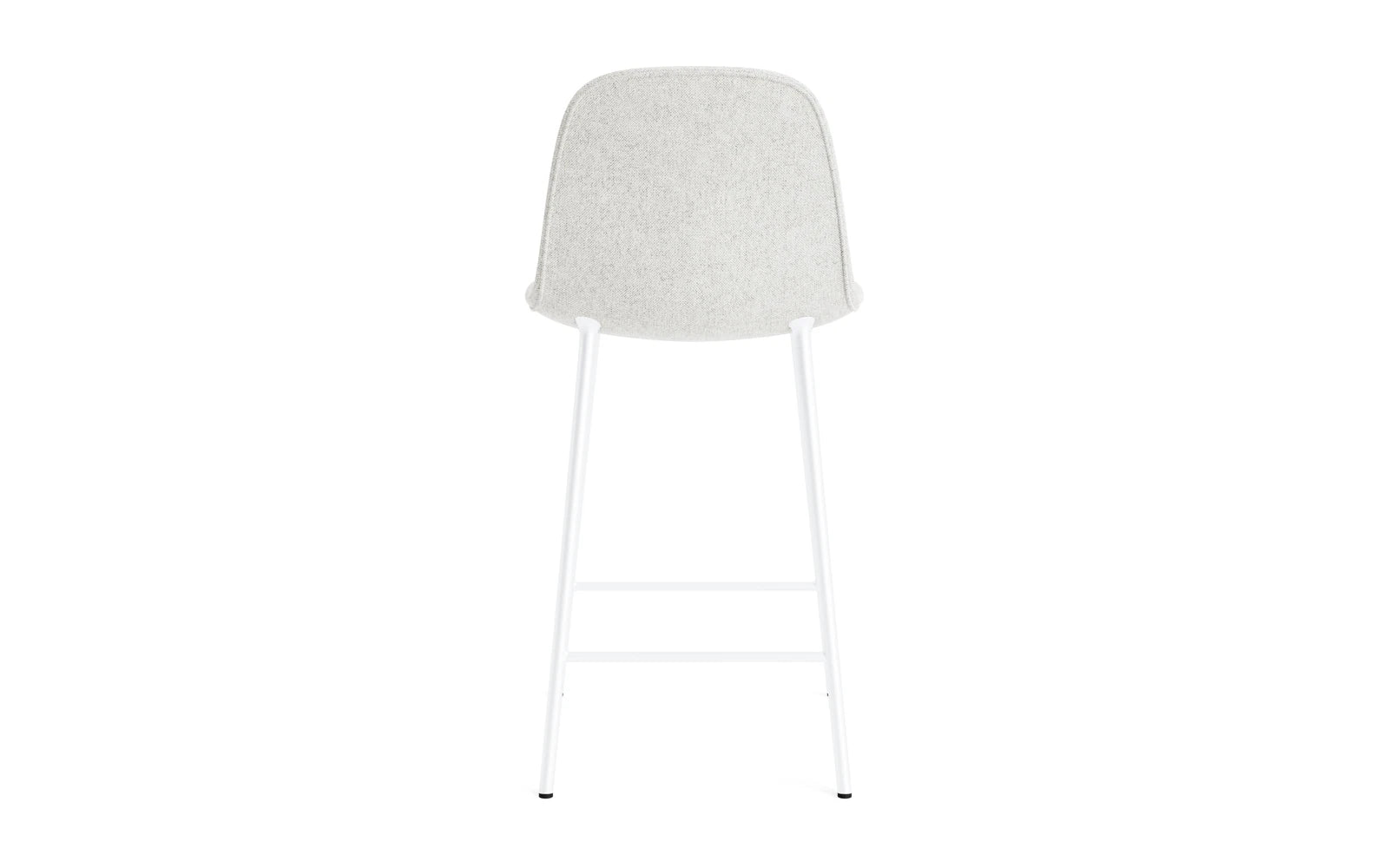 Form Barstuhl 65 cm gepolstert Weiß Stahl Hallingdal in Hallingdal 110 präsentiert im Onlineshop von KAQTU Design AG. Barstuhl ist von Normann Copenhagen